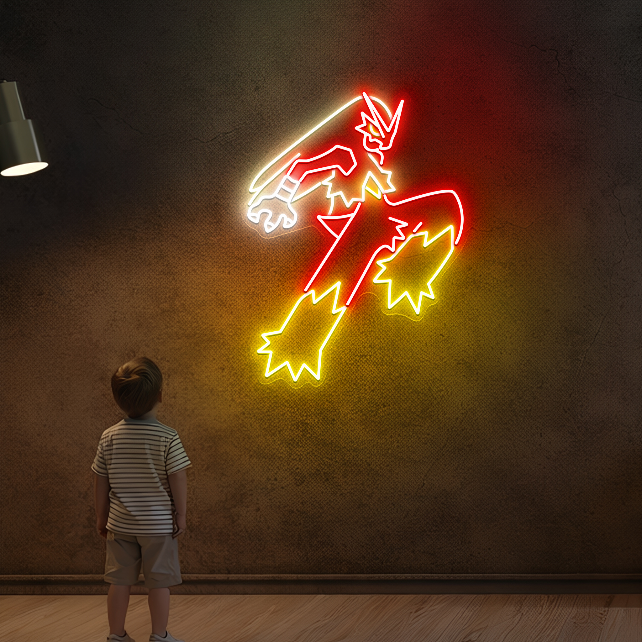 Pokemon Blaziken Neon Signs