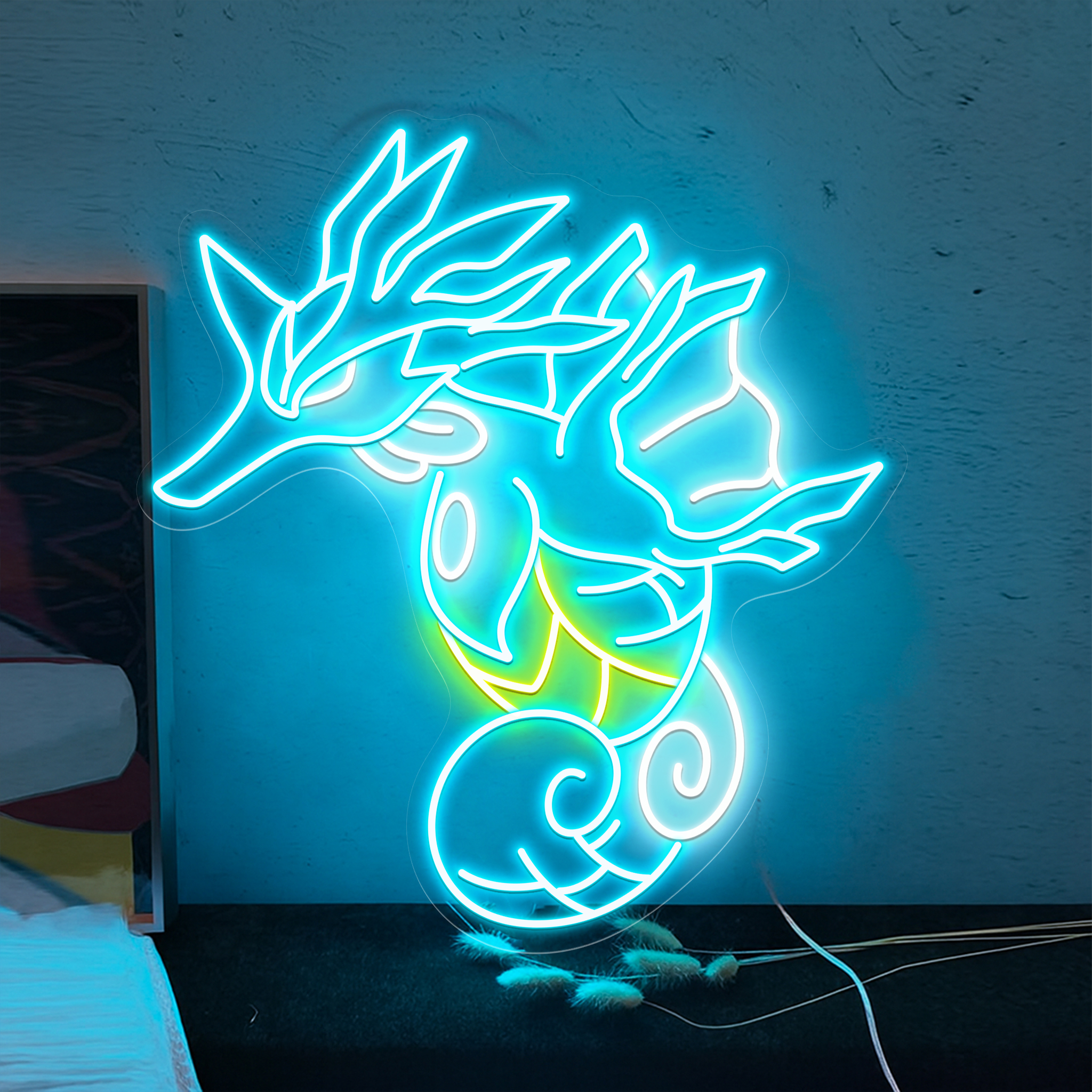 Mega Kingdra Pokemon Neon Signs