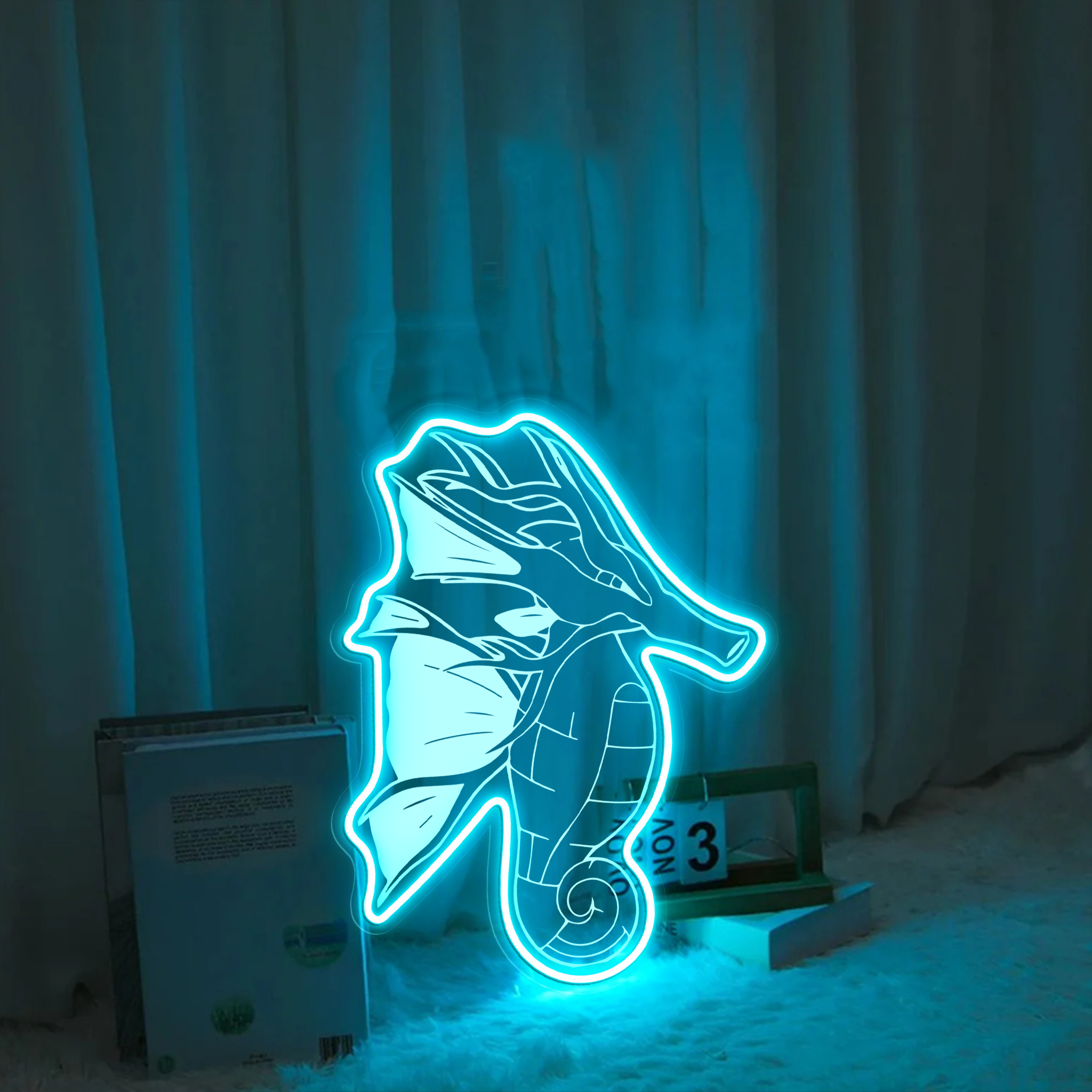 Mega Kingdra Pokemon Laser Sign