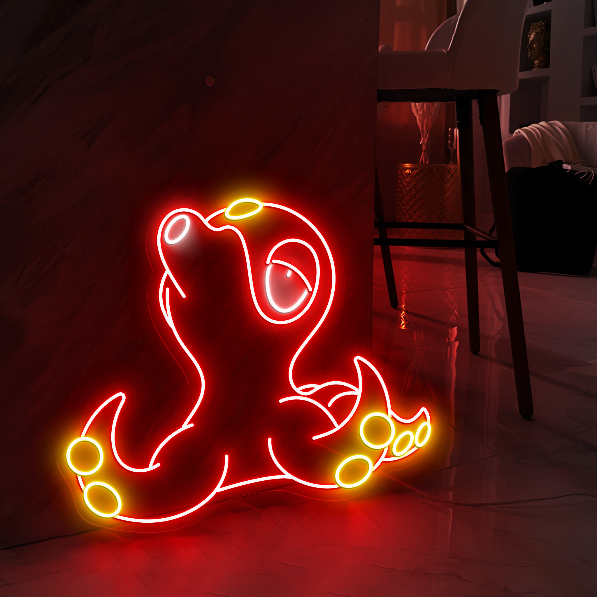 Pokemon Octillery Neon Sign