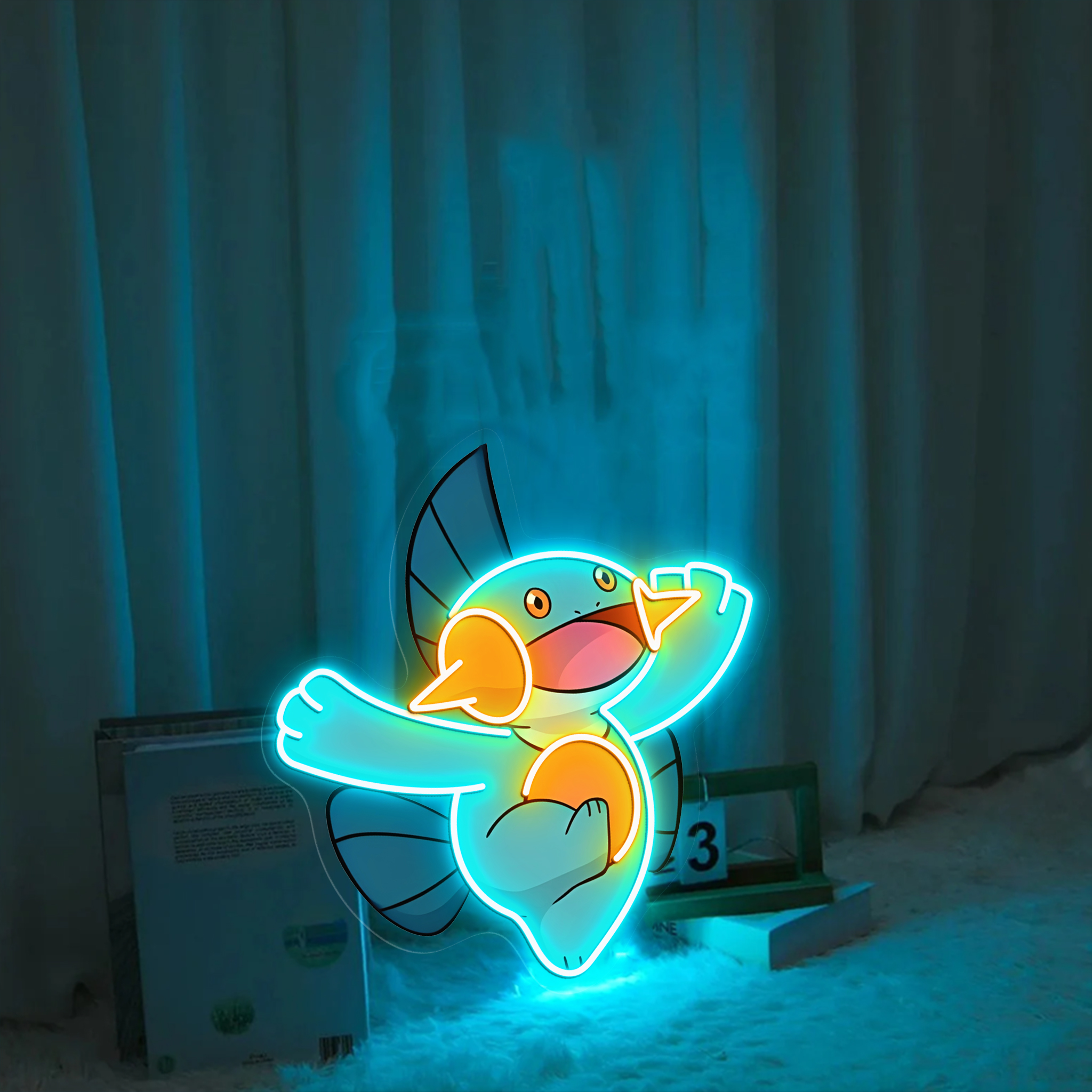 Pokemon Marshtomp UV Signs