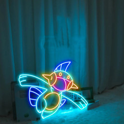 Marshtomp Pokemon Neon Sign