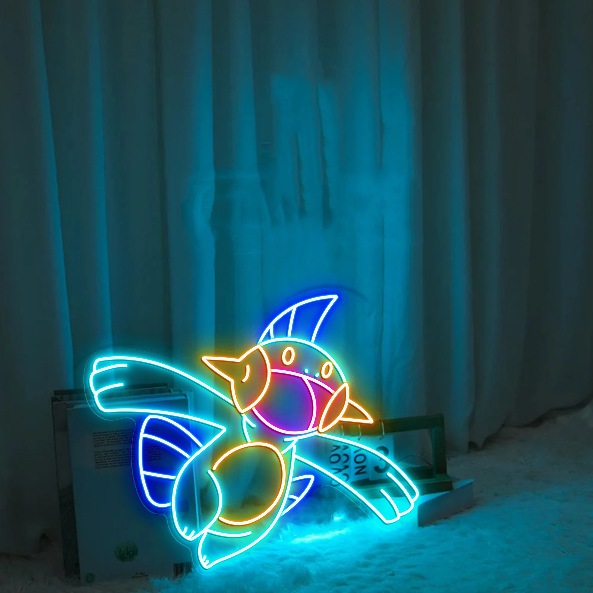 Marshtomp Pokemon Neon Sign