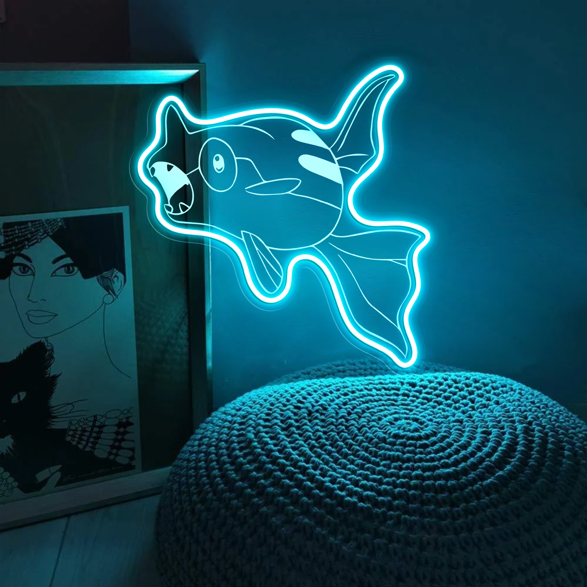 Pokemon Remoraid Laser Sign