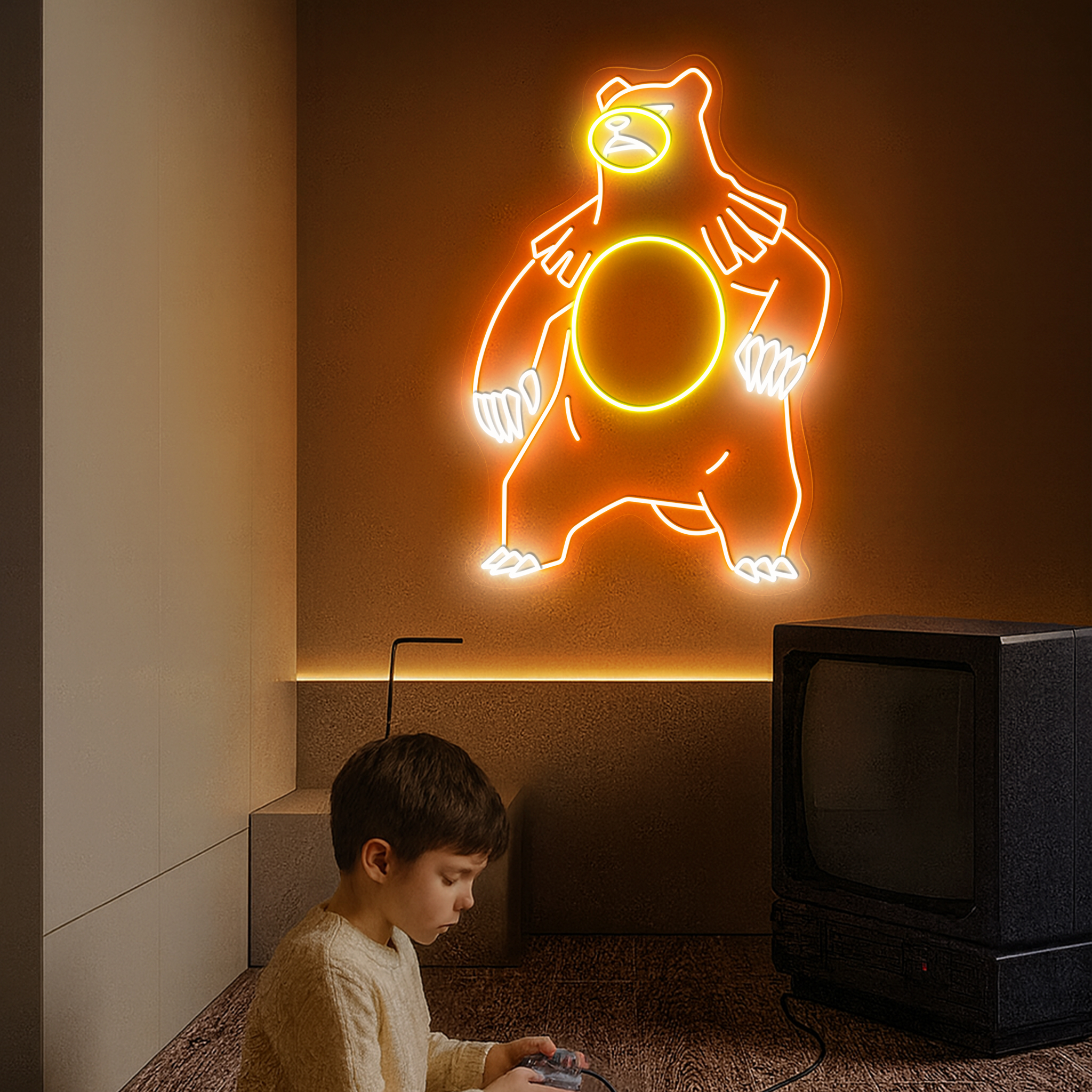 Pokemon Ursaring Neon Signs