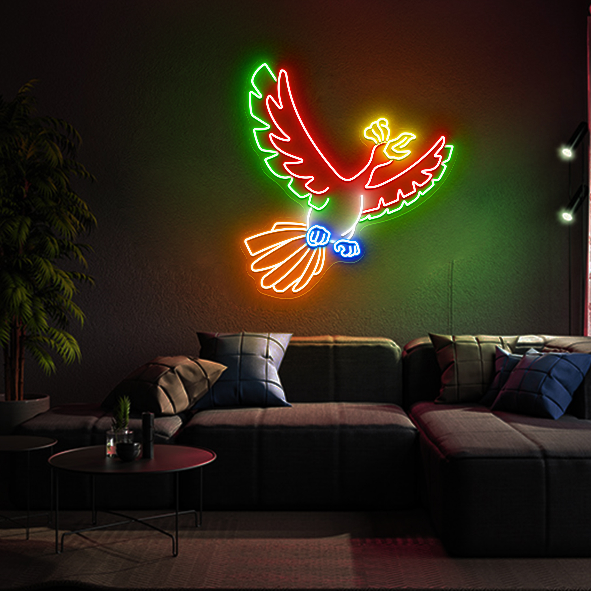 Pokemon Ho-oh Neon Signs