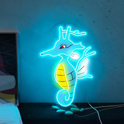 Kingdra Pokemon UV Sign