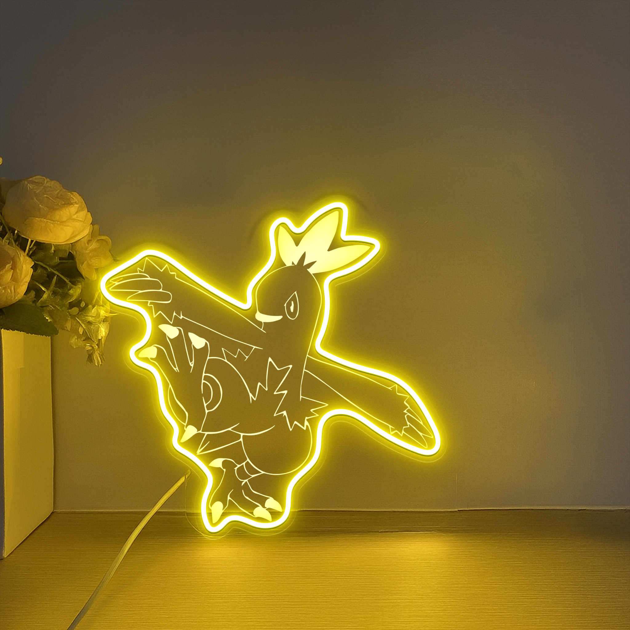 Combusken Pokemon Laser Sign