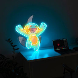 Marshtomp Pokemon UV Signs