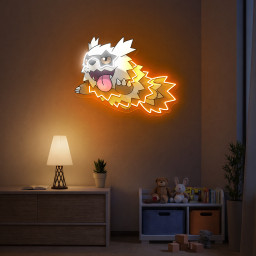 Zigzagoon Pokemon UV Sign