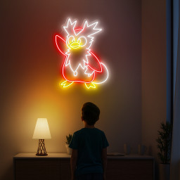 Pokemon Delibird Neon Signs
