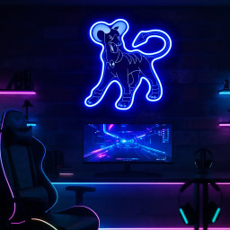 Houndoom Pokemon Laser Sign