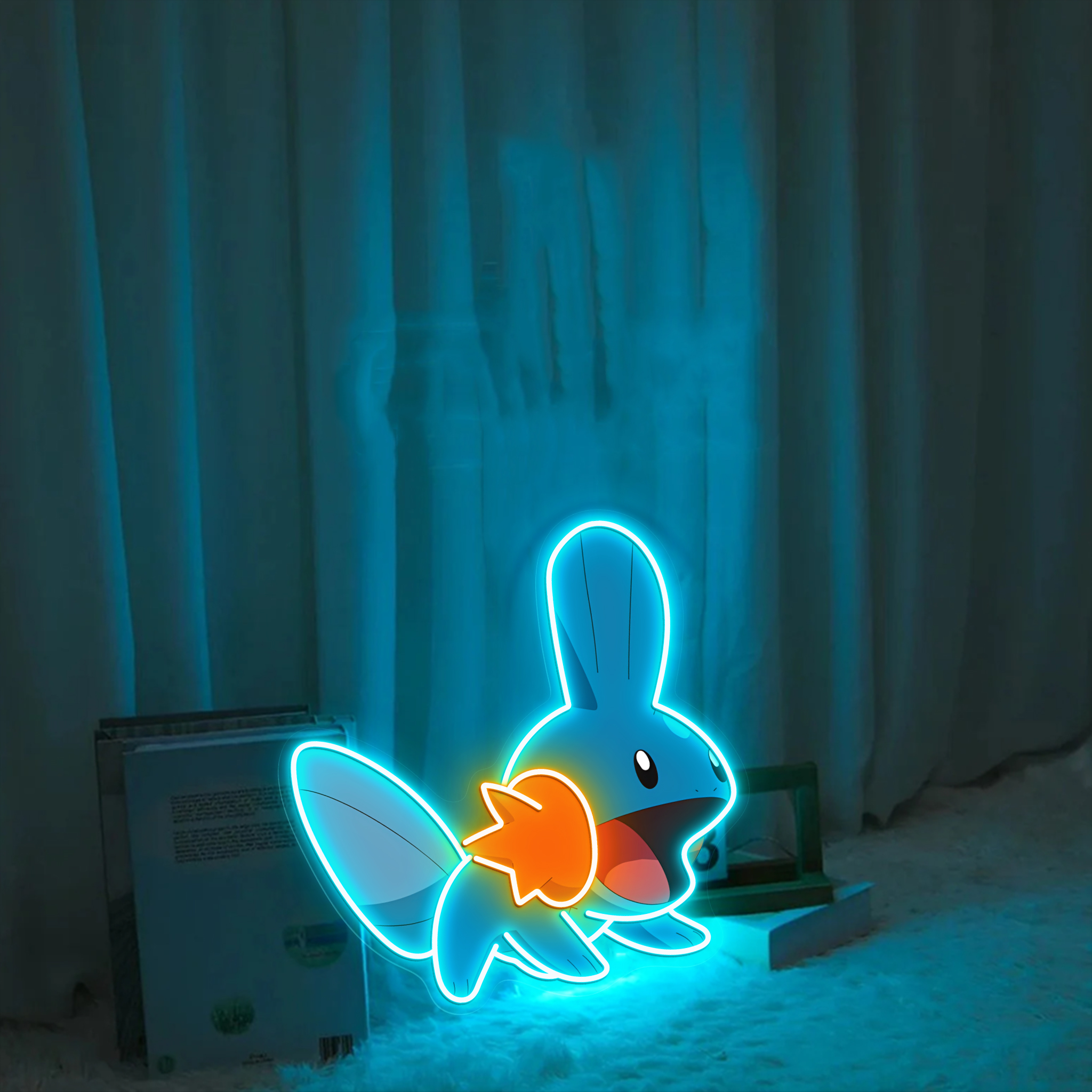 Mudkip Pokemon UV Sign