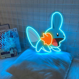 Mudkip Pokemon UV Sign