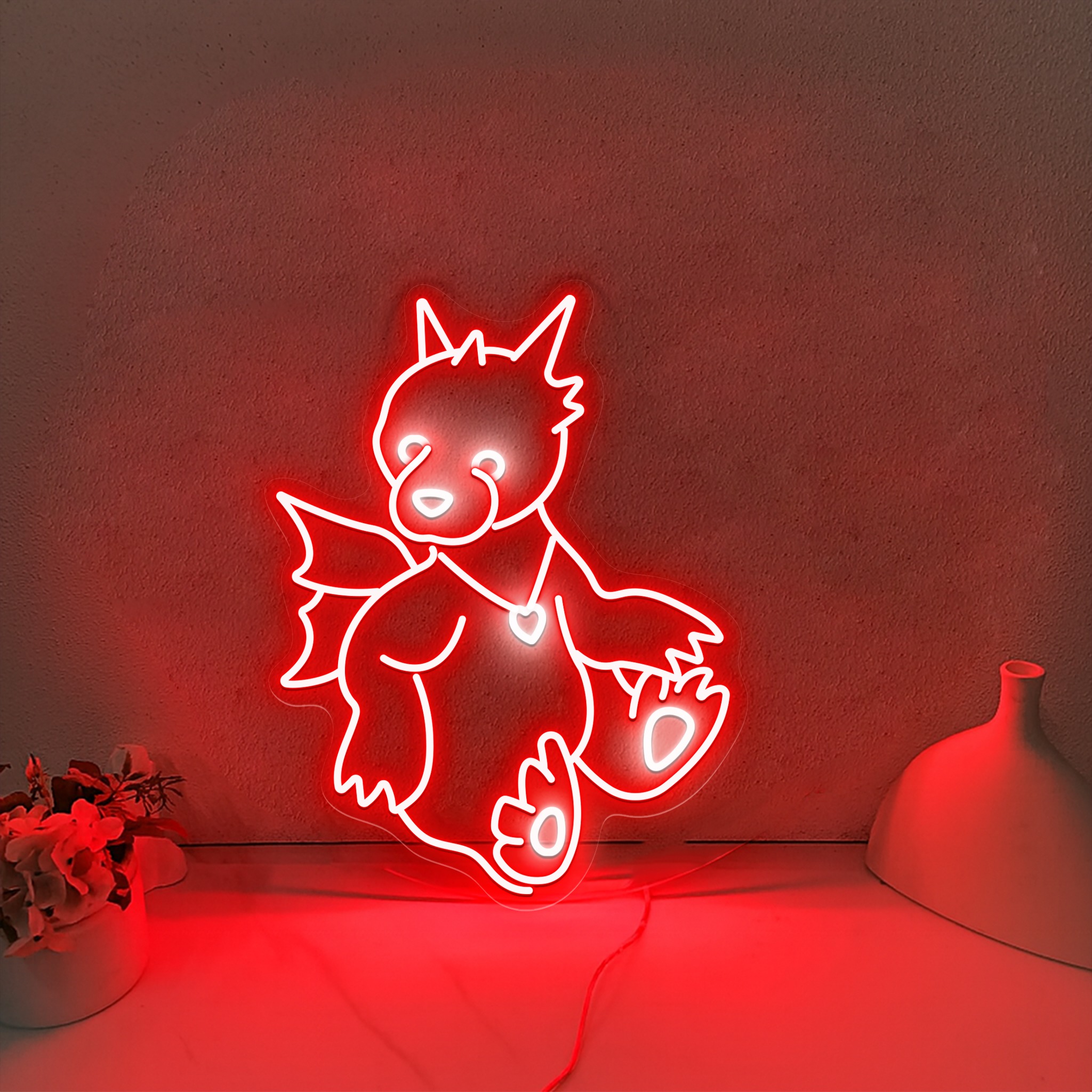 Charlie Bears Seraphina Neon Sign