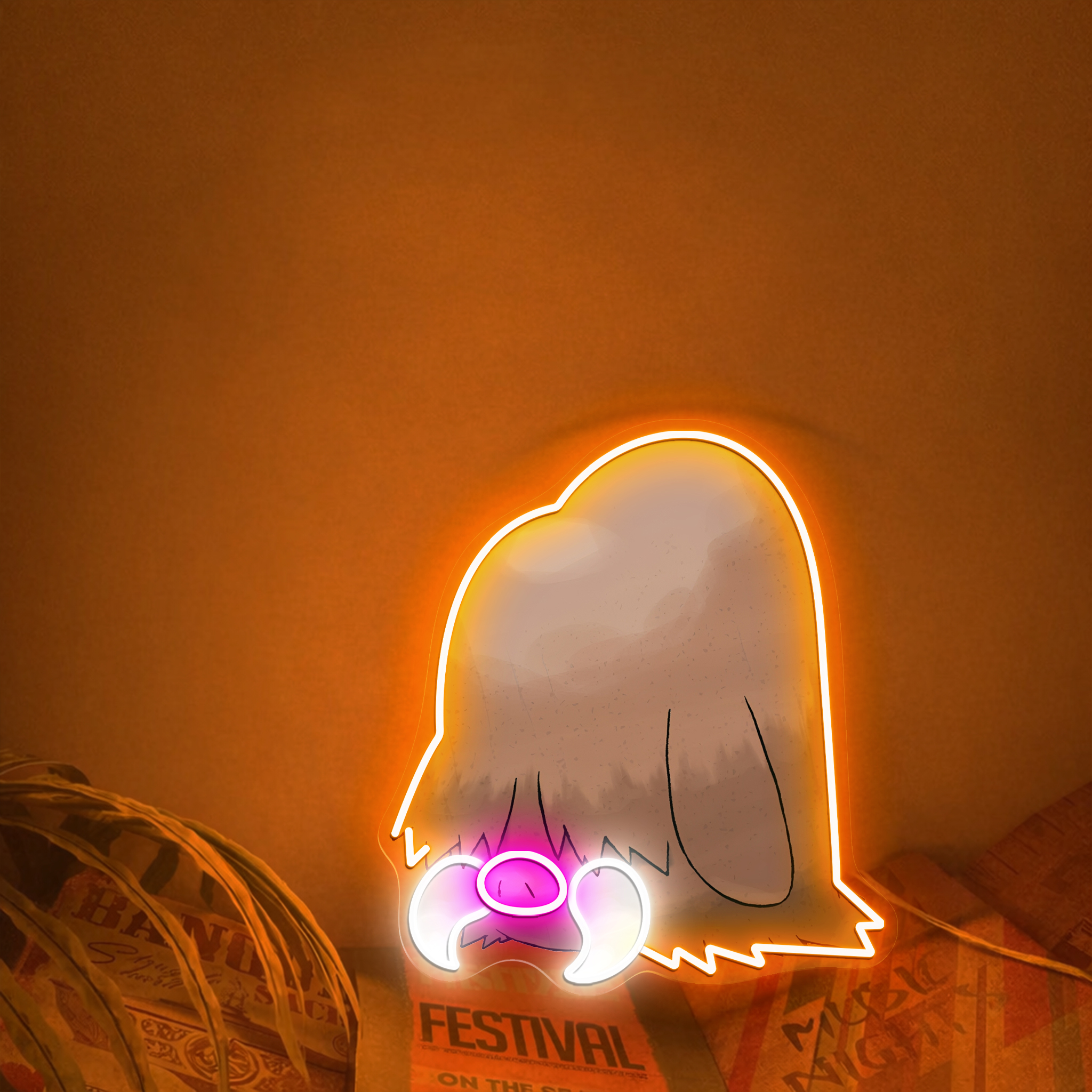 Pokemon Piloswine UV Signs