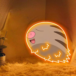 Pokemon Swinub UV Sign