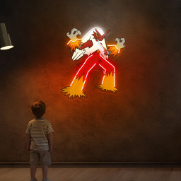 Pokemon Blaziken UV Signs