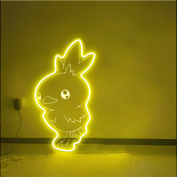 Pokemon Torchic Laser Signs