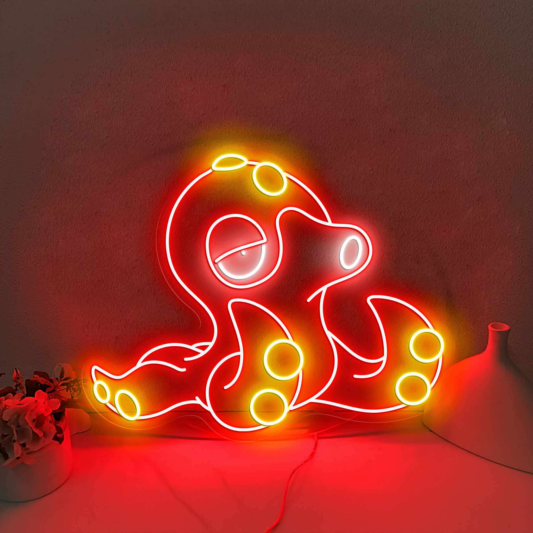 Pokemon Octillery Neon Signs