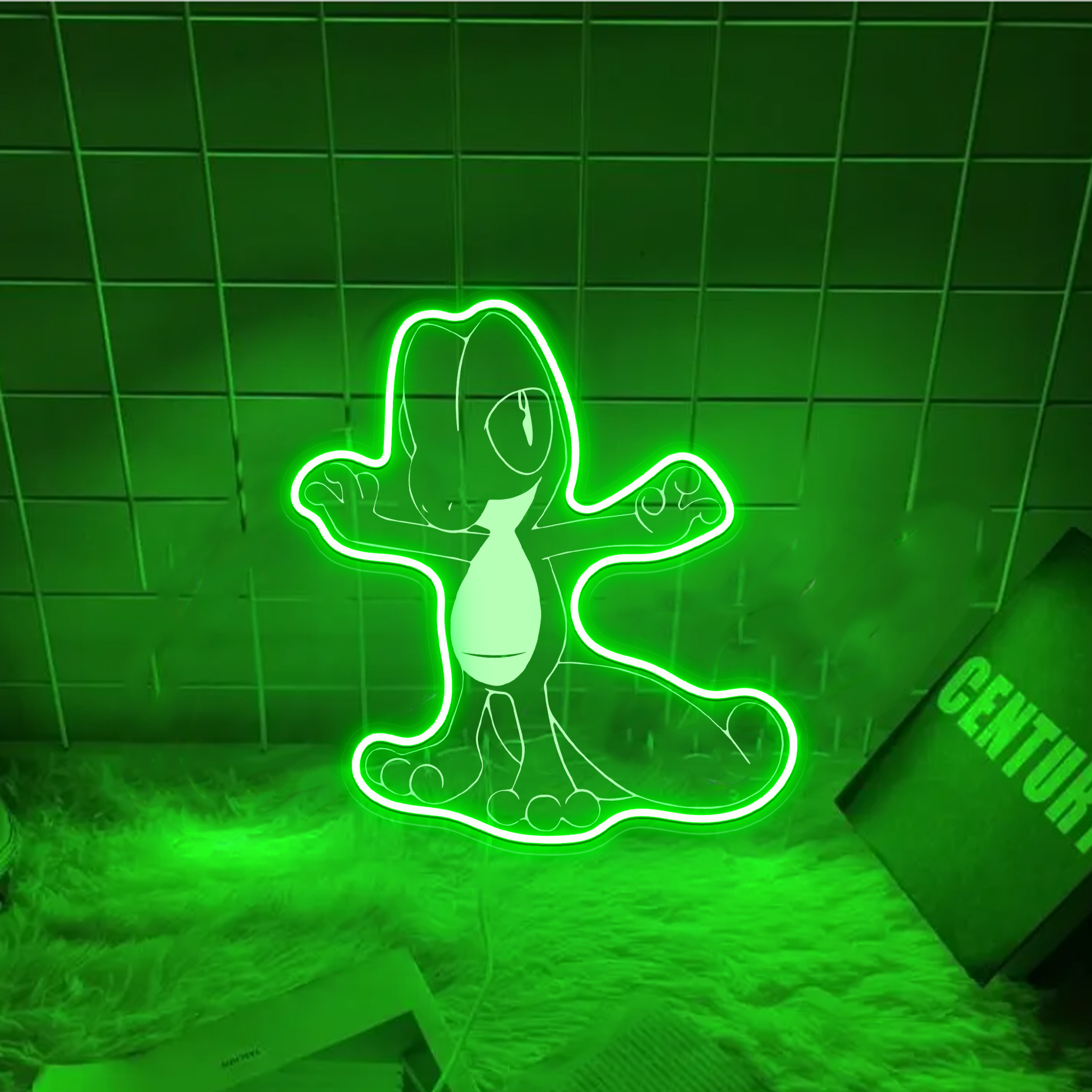 Pokemon Treecko Laser Signs