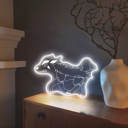 Pokemon Mightyena Laser Sign