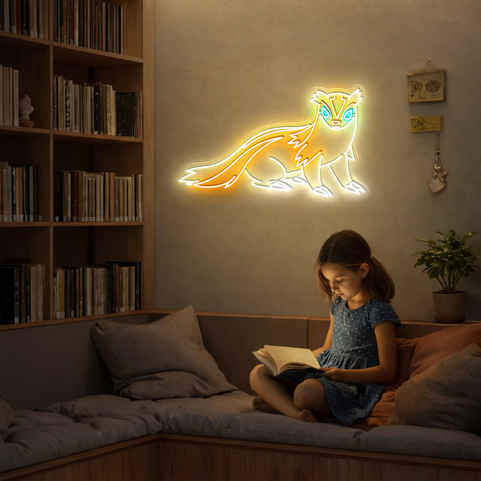 Linoone Pokemon Neon Signs