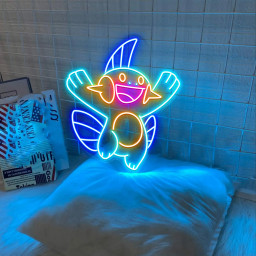 Marshtomp Pokemon Neon Signs