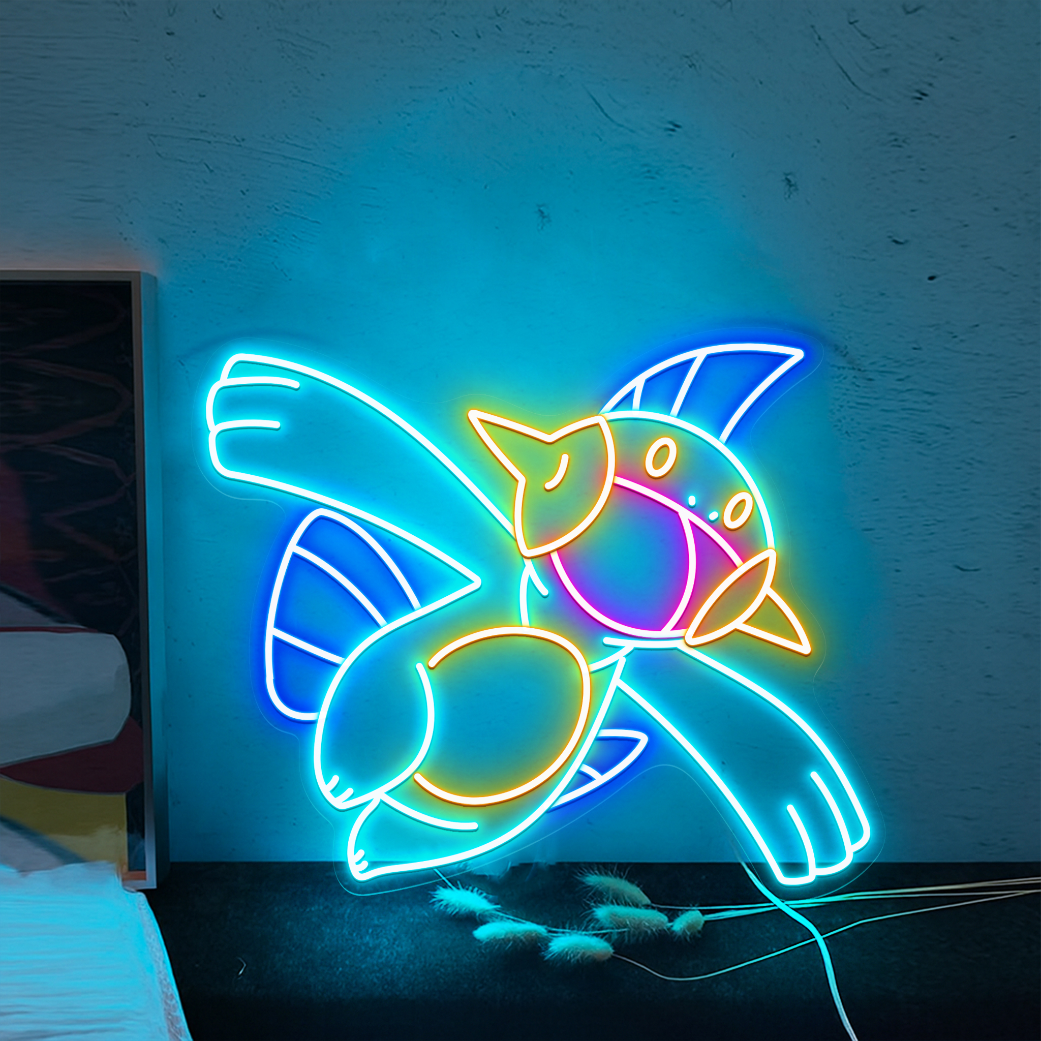 Marshtomp Pokemon Neon Sign