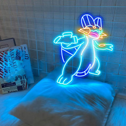 Swampert Pokemon Neon Signs