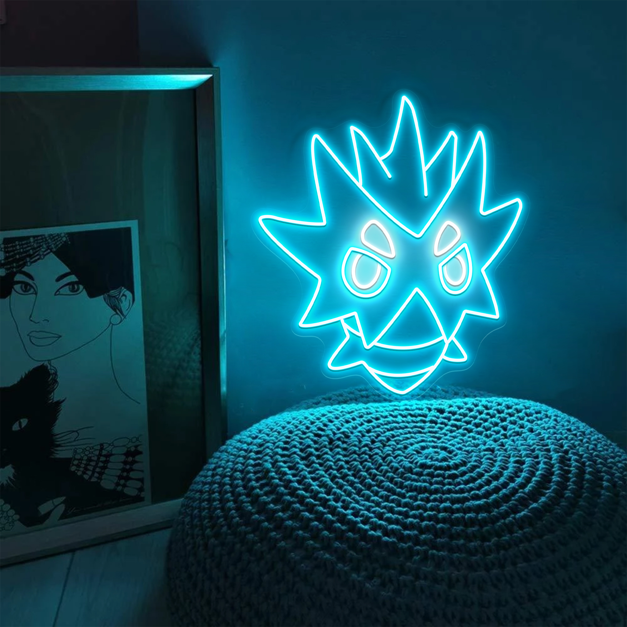 Pupitar Pokemon Neon Signs