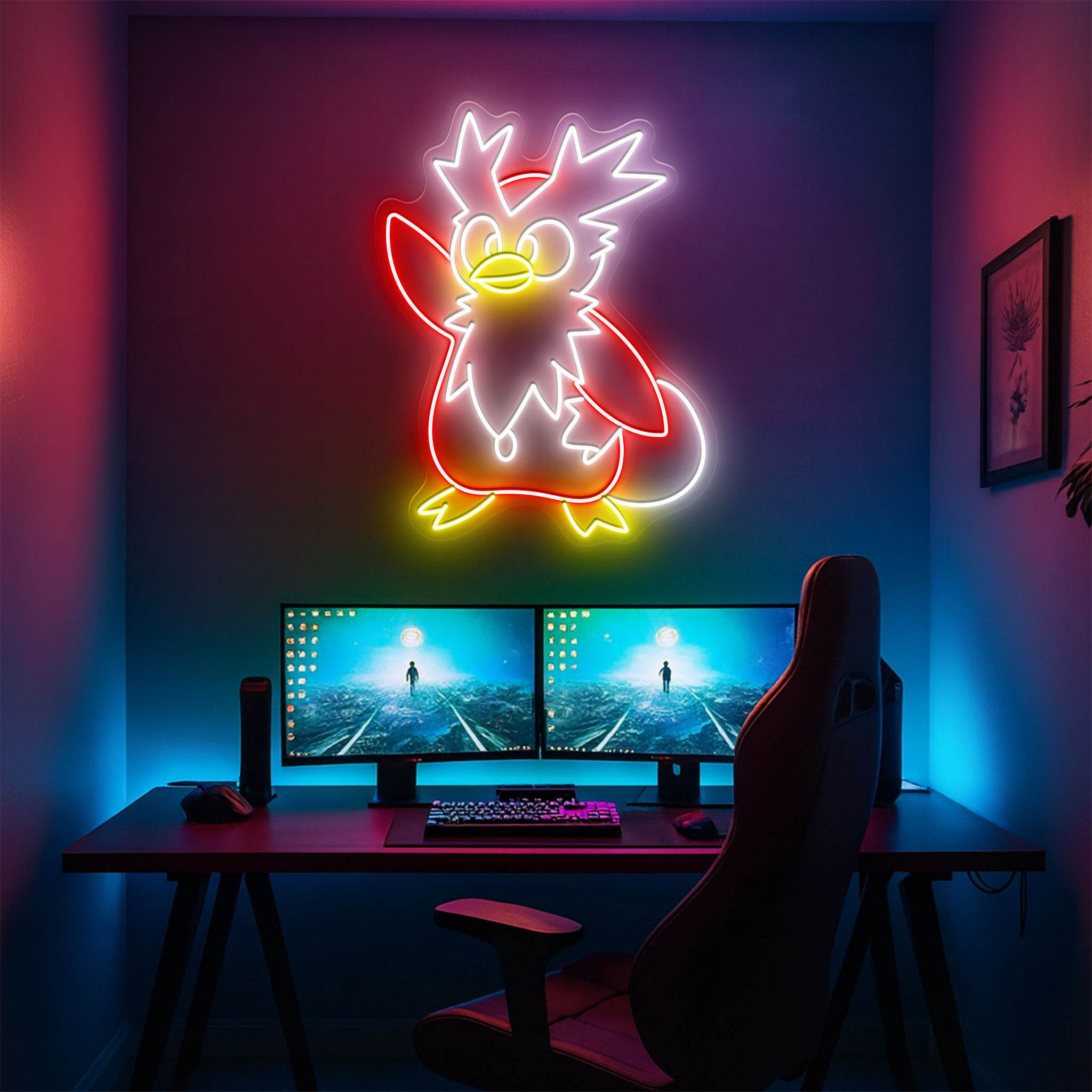 Pokemon Delibird Neon Signs