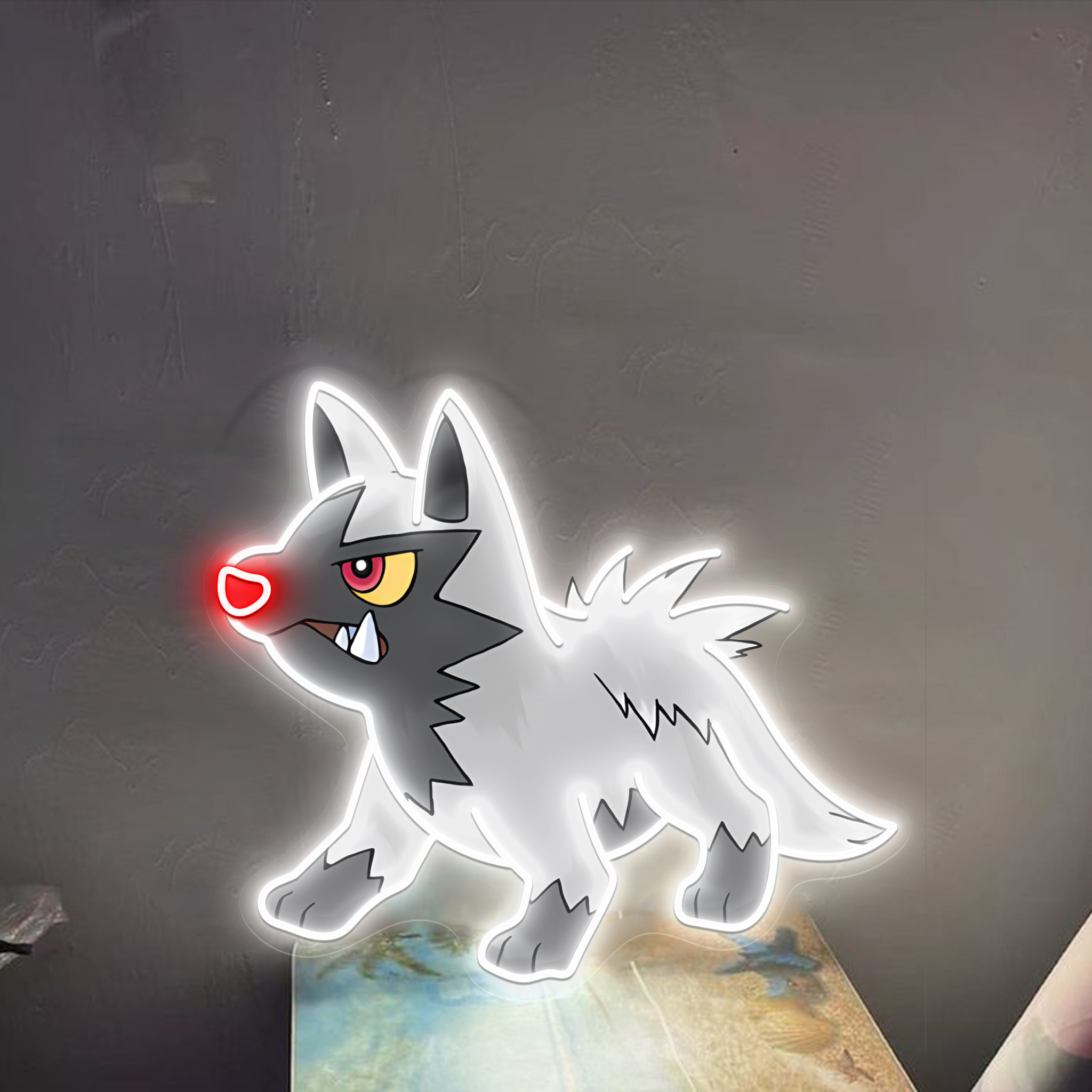 Pokemon Poochyena UV Sign