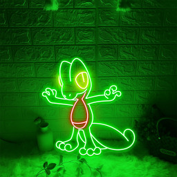 Pokemon Treecko Neon Signs