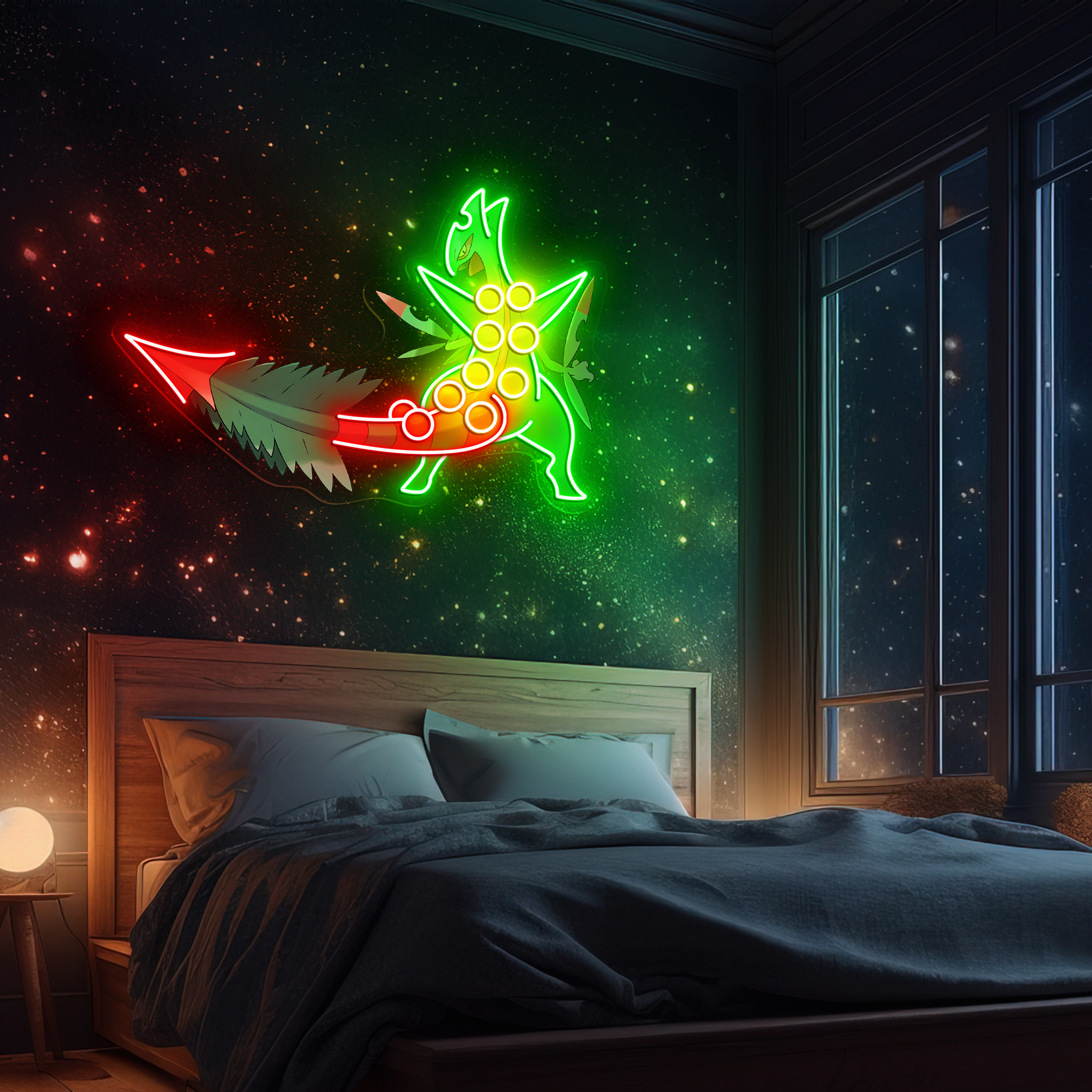 Pokemon Sceptile UV Signs