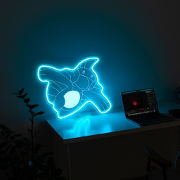 Marshtomp Pokemon Laser Sign
