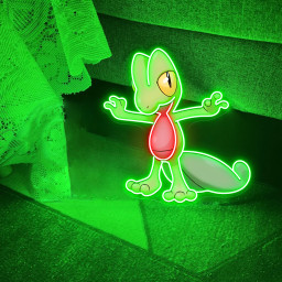 Pokemon Treecko UV Signs