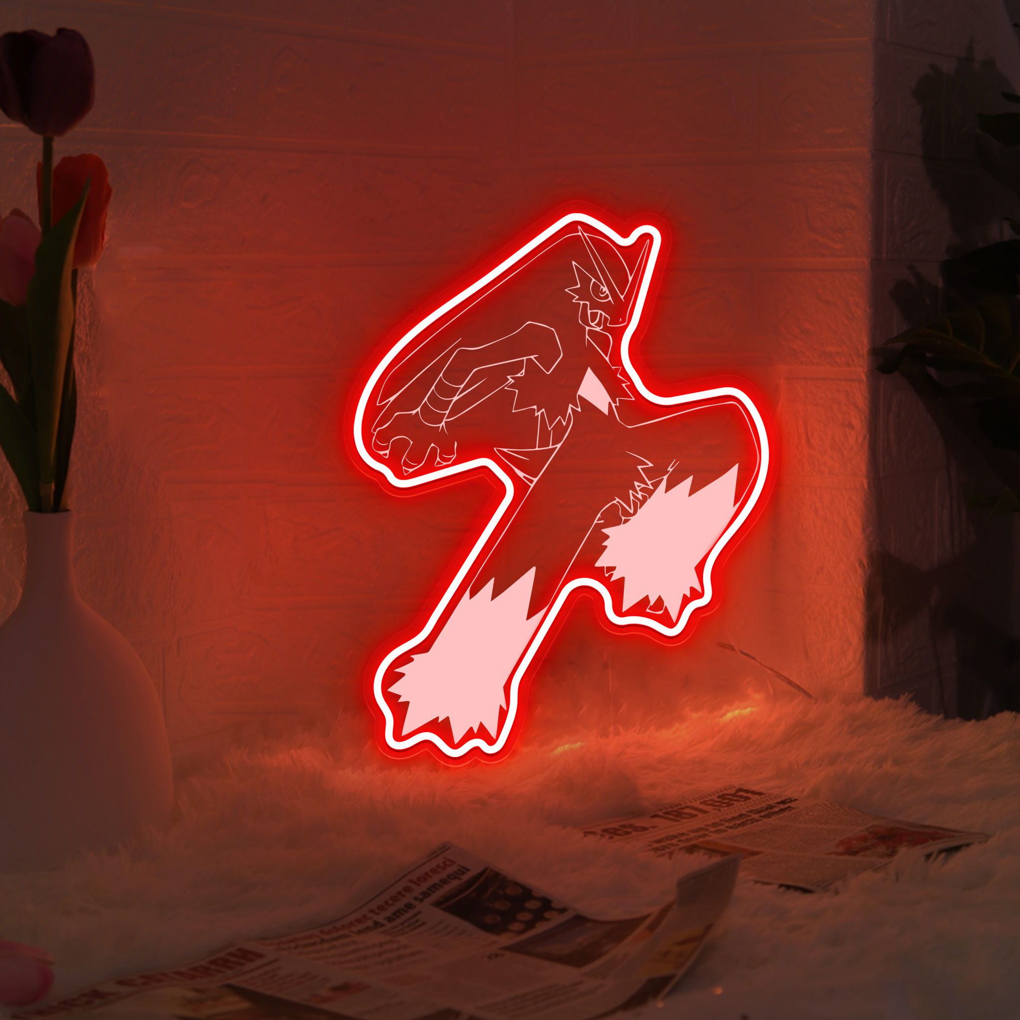 Pokemon Blaziken Laser Signs