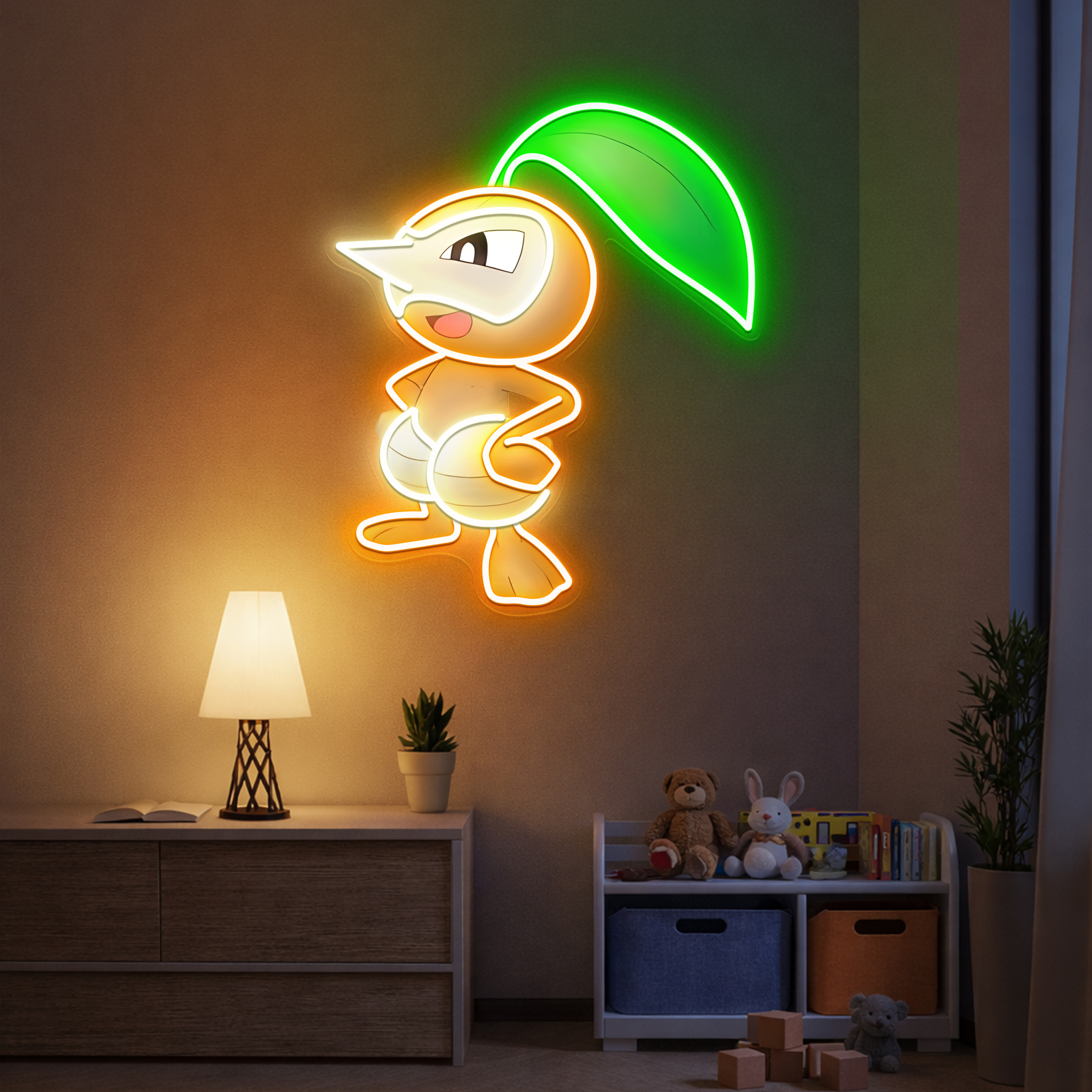 Pokemon Nuzleaf UV Signs