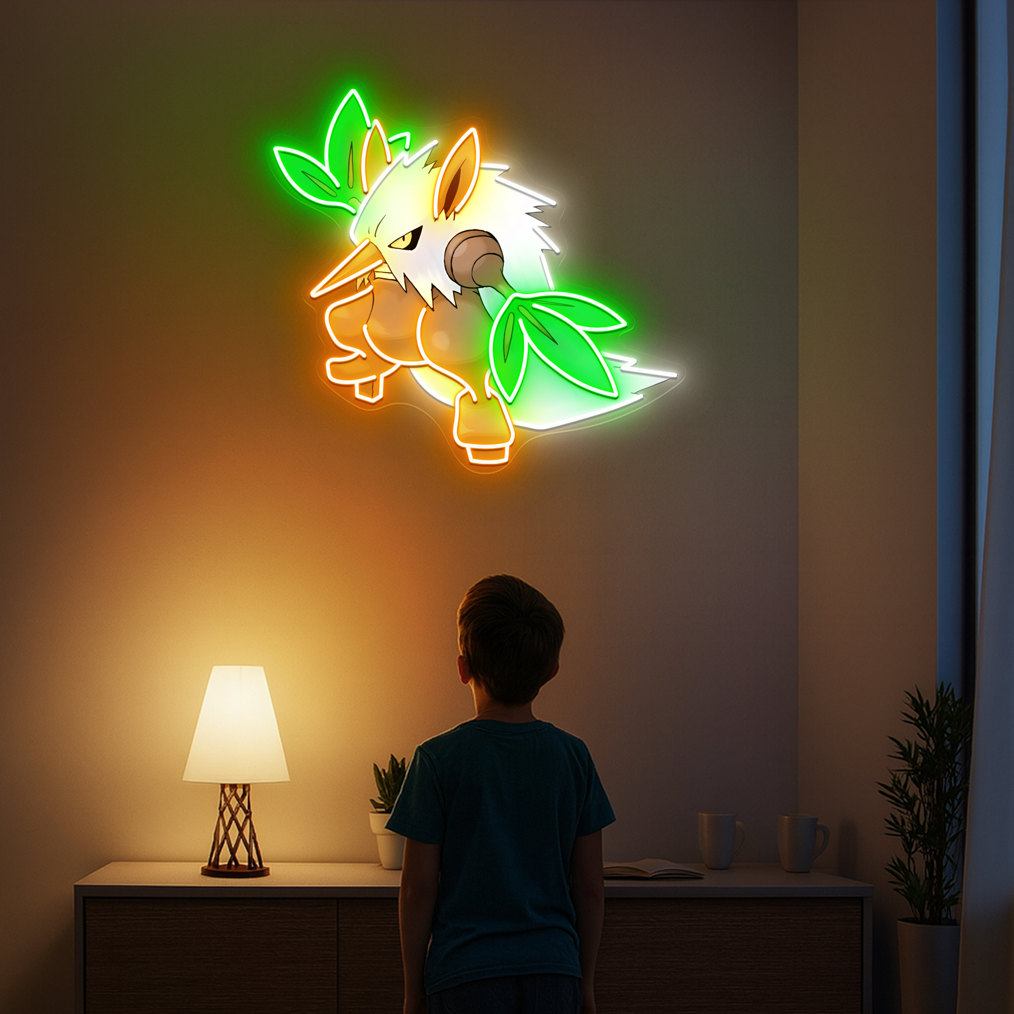 Pokemon Shiftry UV Sign
