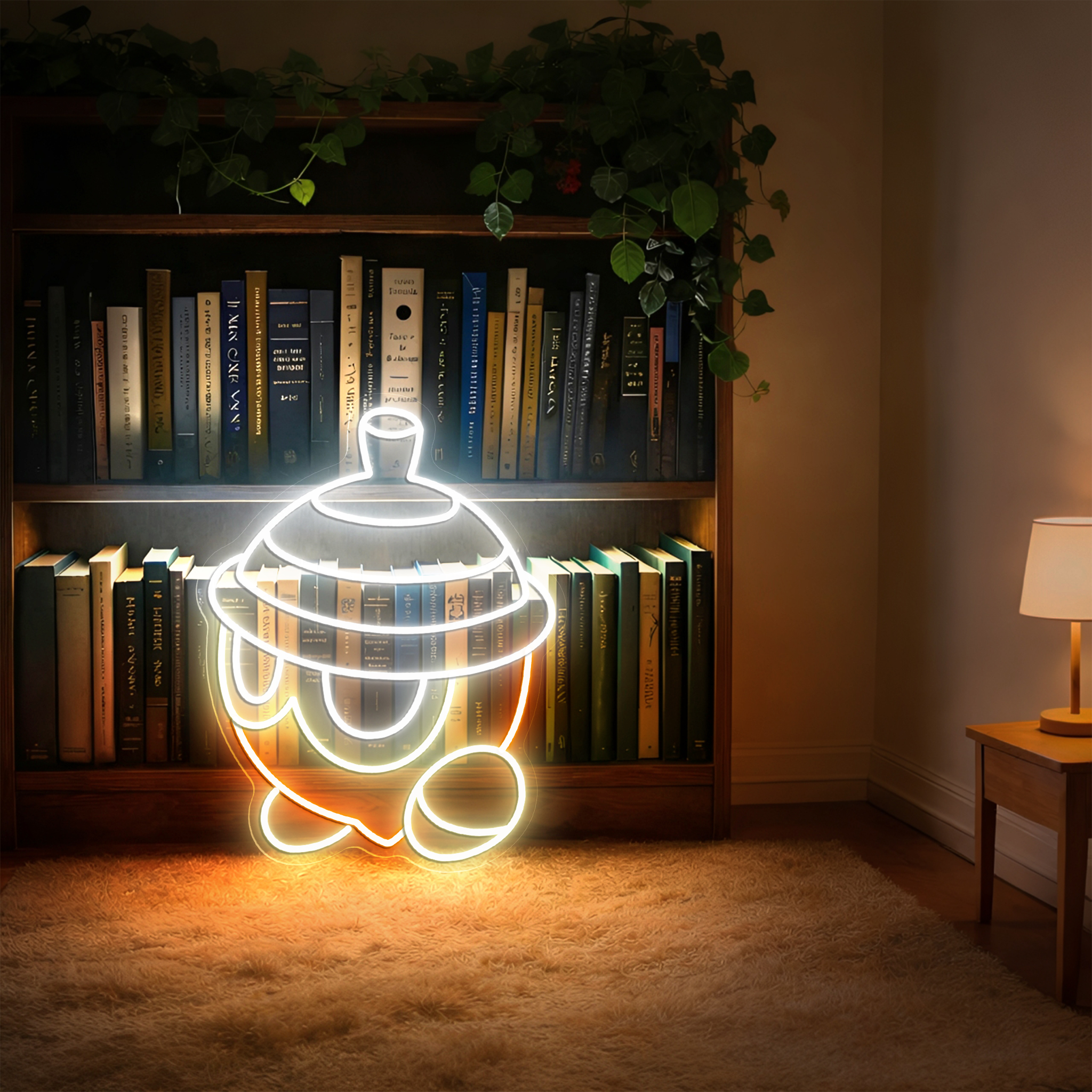 Pokemon Seedot Neon Sign