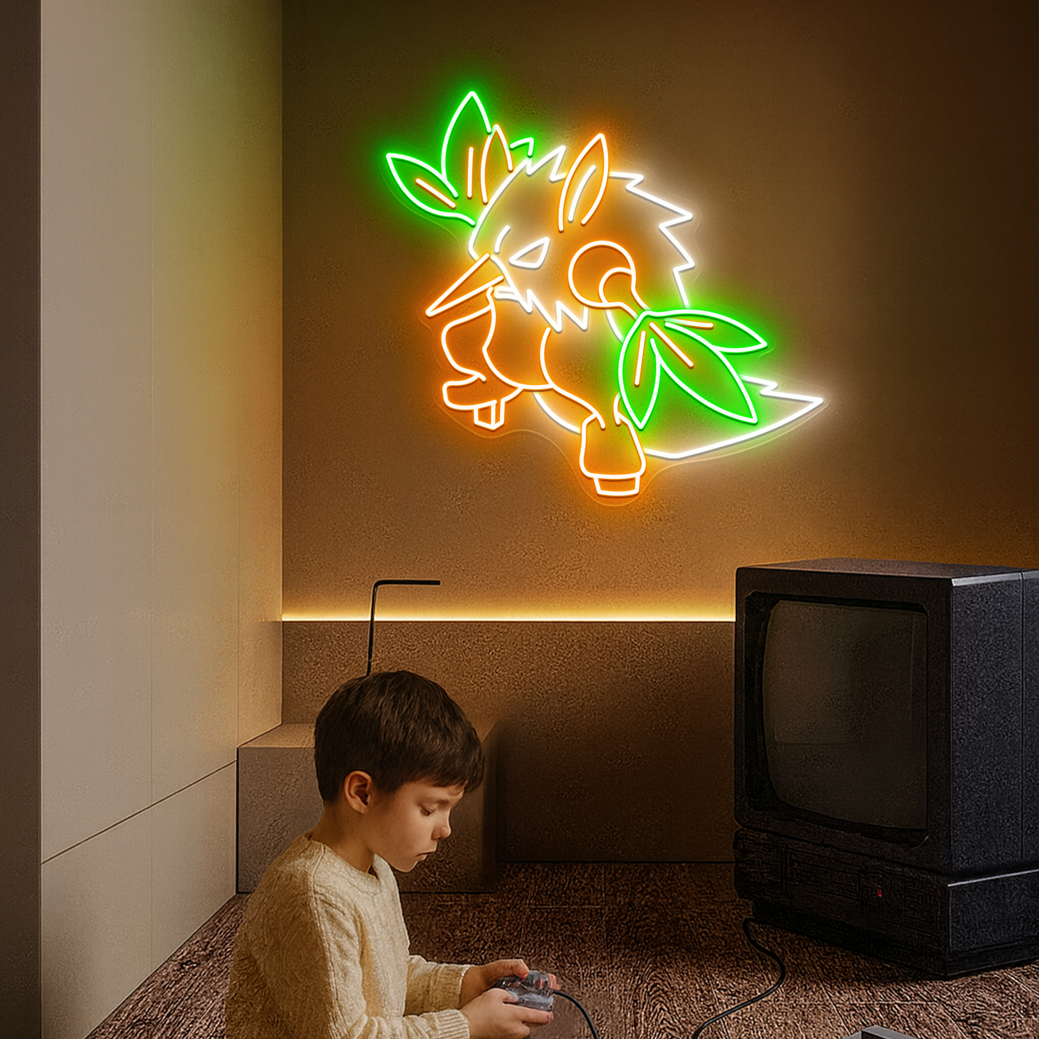 Pokemon Shiftry Neon Sign