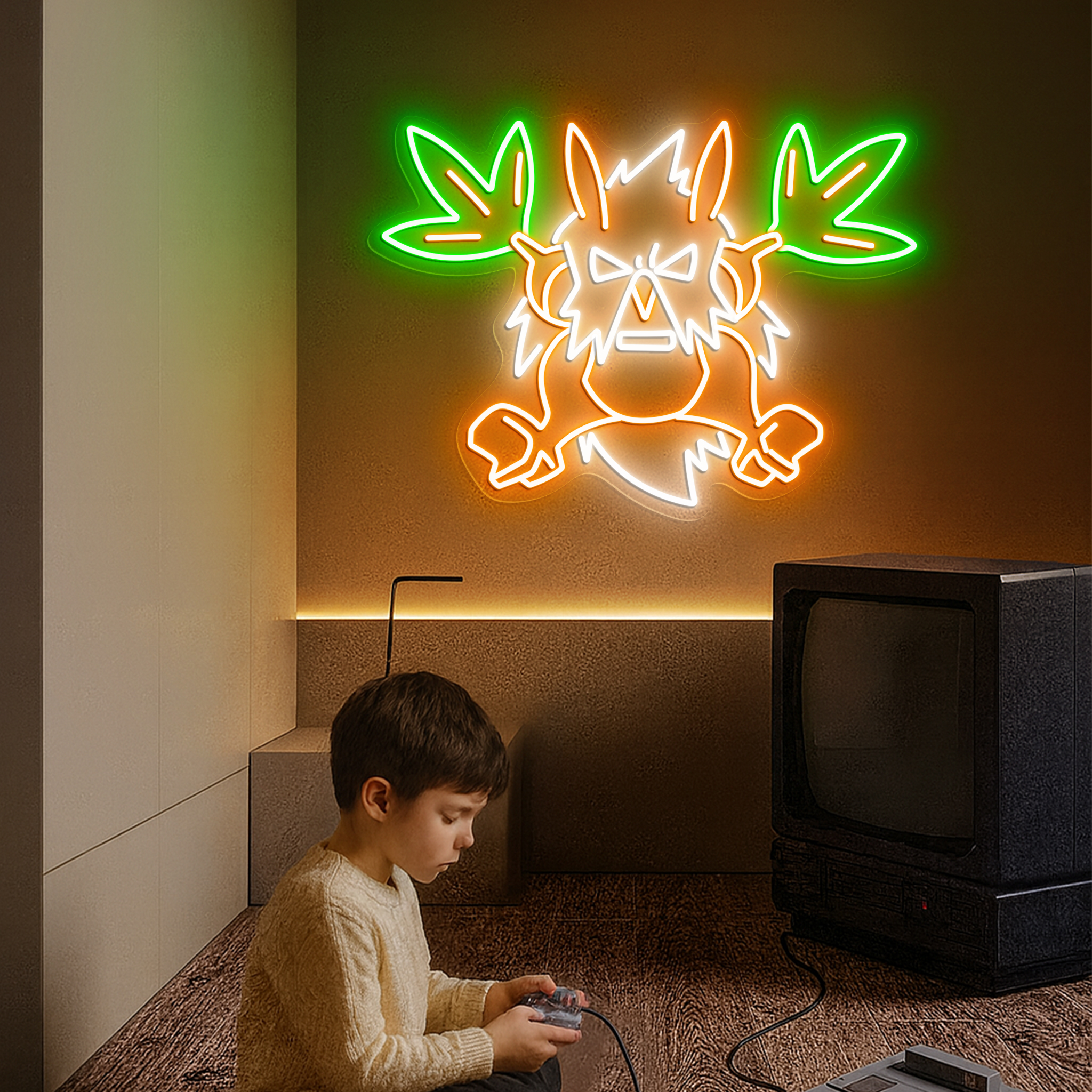 Pokemon Shiftry Neon Signs