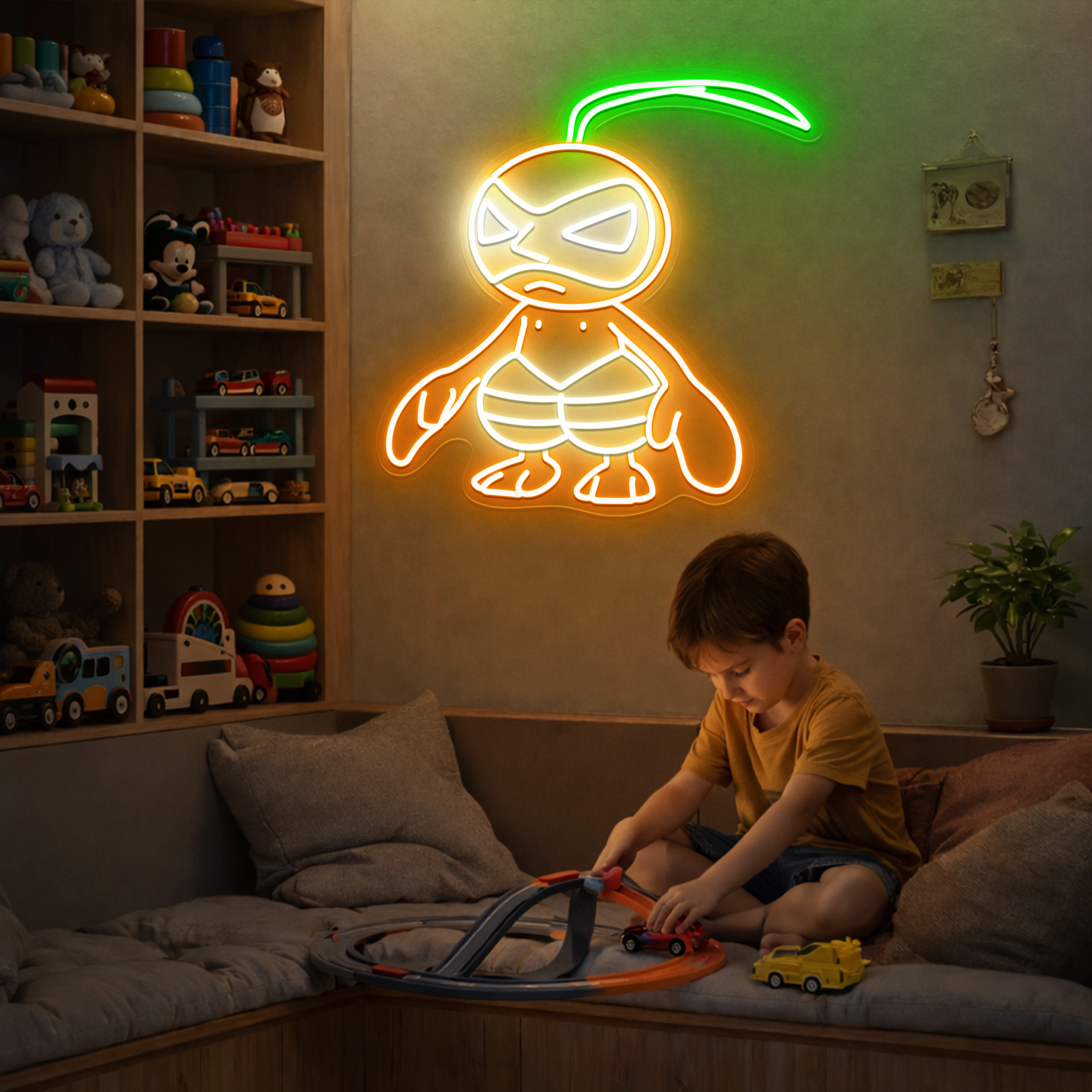 Nuzleaf Pokemon Neon Signs