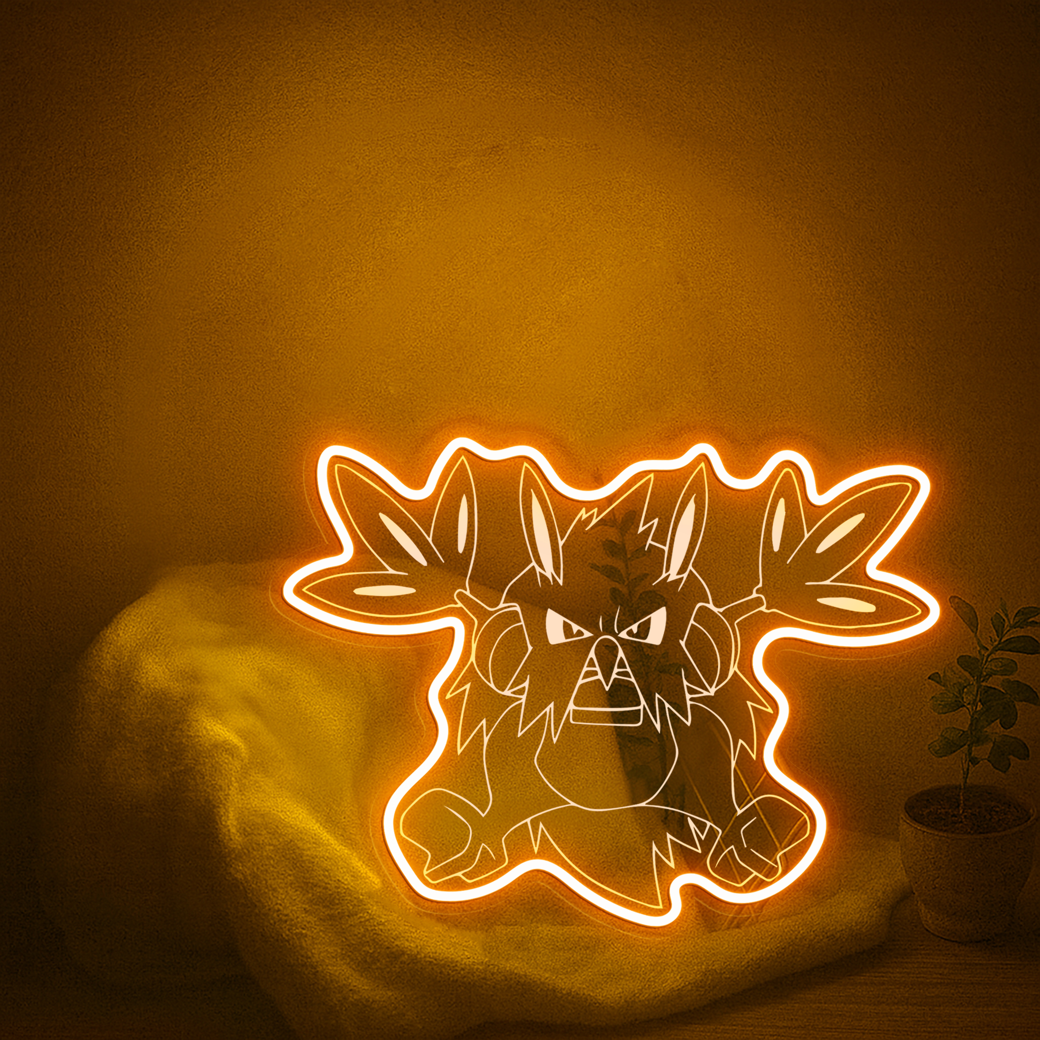 Pokemon Shiftry Laser Signs