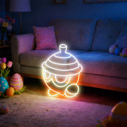 Pokemon Seedot Neon Sign