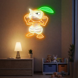 Nuzleaf Pokemon UV Sign