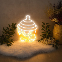 Pokemon Seedot Neon Sign