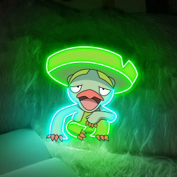 Lombre Pokemon UV Signs