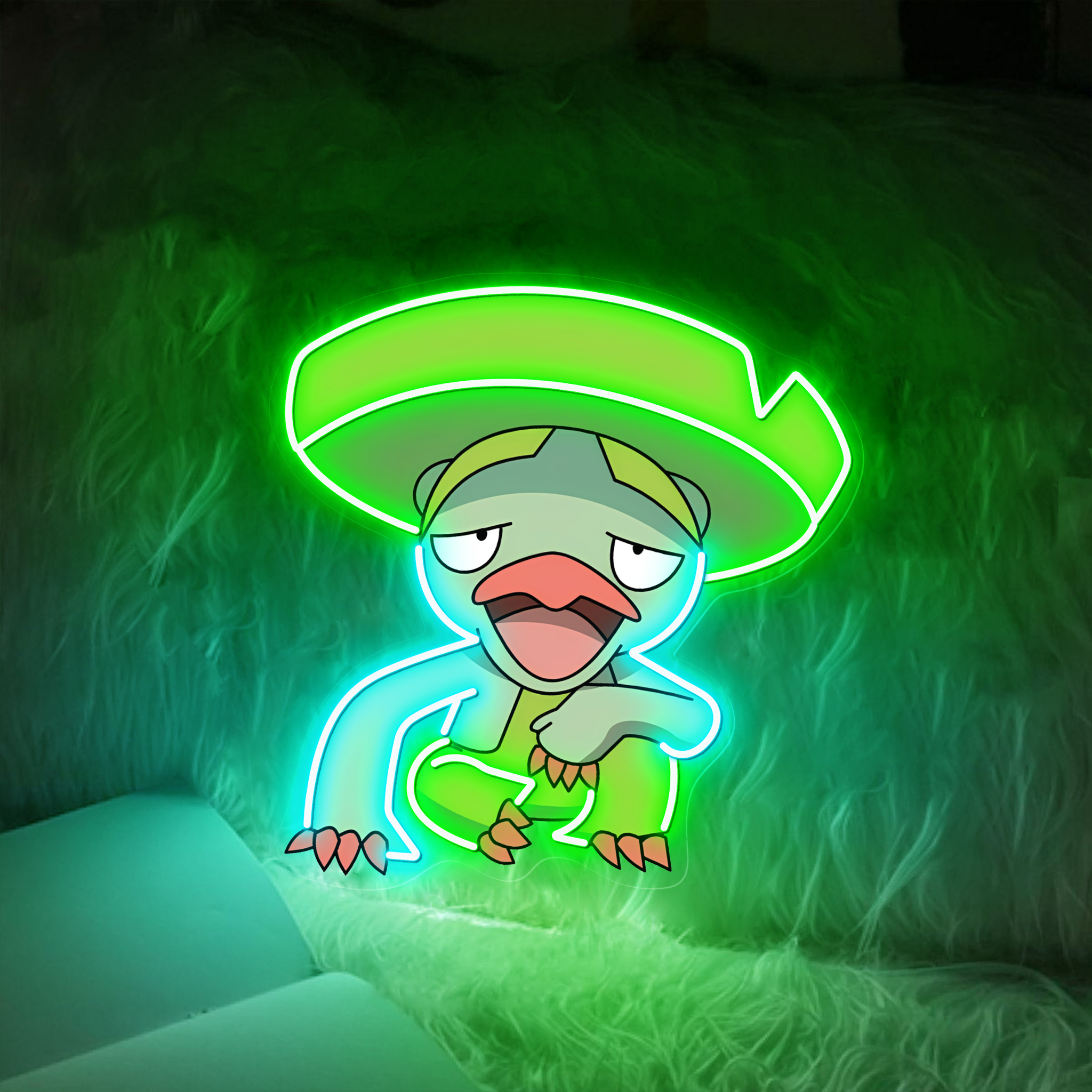 Lombre Pokemon UV Signs